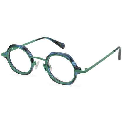 A Niche Retro Glasses Frame, Artistic, Neutral, And Versatile, With A Full Frame Optical Frame That Can Be Paired With Myopia Lenses - eyeshions