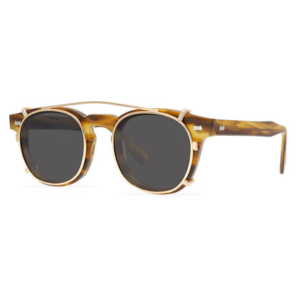 Export Southeast Asia Japan Korean Multi-Functional Dual-Use Glasses Frame Neutral Polarized Clip Sunglasses Sunglasses Sunglasses - eyeshions