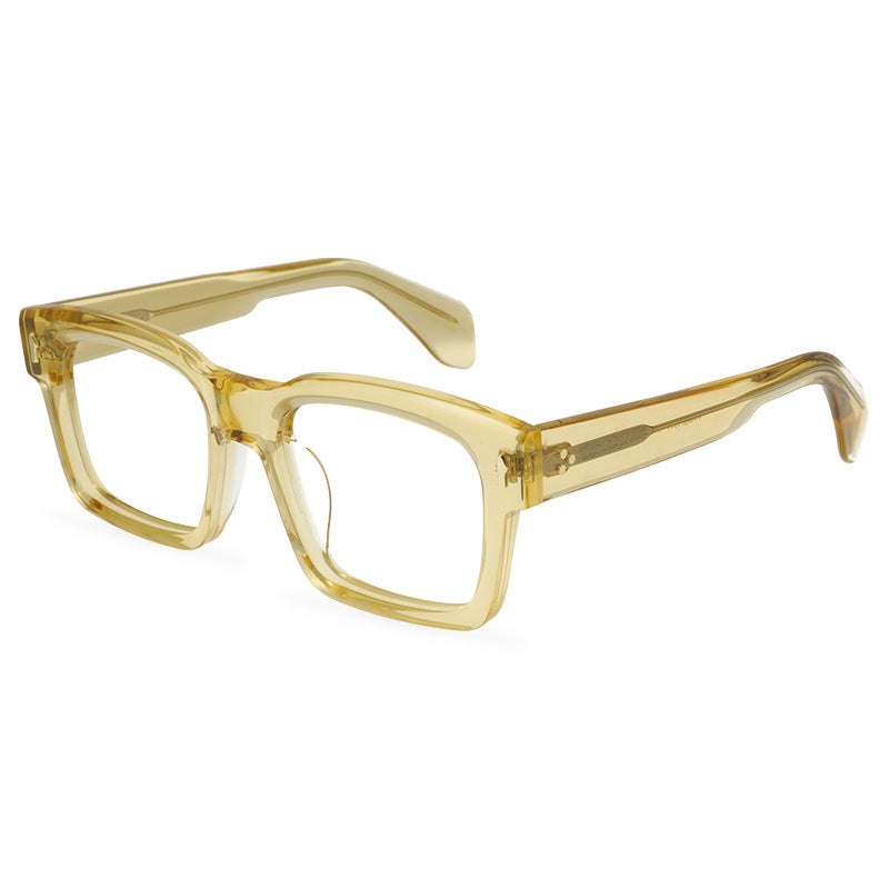 Fashion Brand Eyeglass Frame, Men'S Frame, Thick Frame, Heavy Texture Frame, JACQUES MARIE MAGE Eyewear - eyeshions